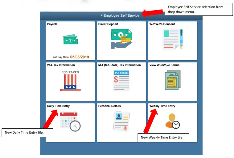 Employee Reporting of Time New View Tutorial HR Direct Human
